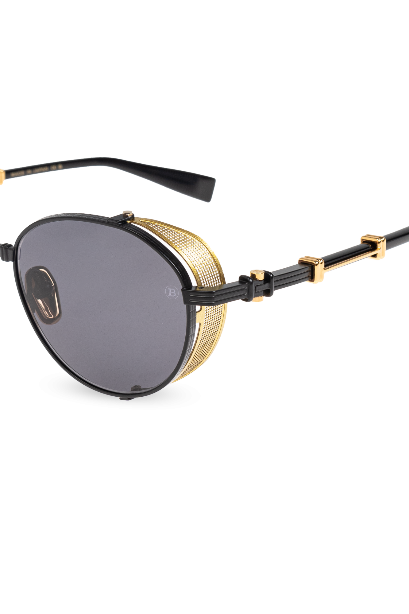 【Balmain 】Brigade-I Sunglasses Balmain Sunglasses - Brigade I Gold and Black – ABC Glasses